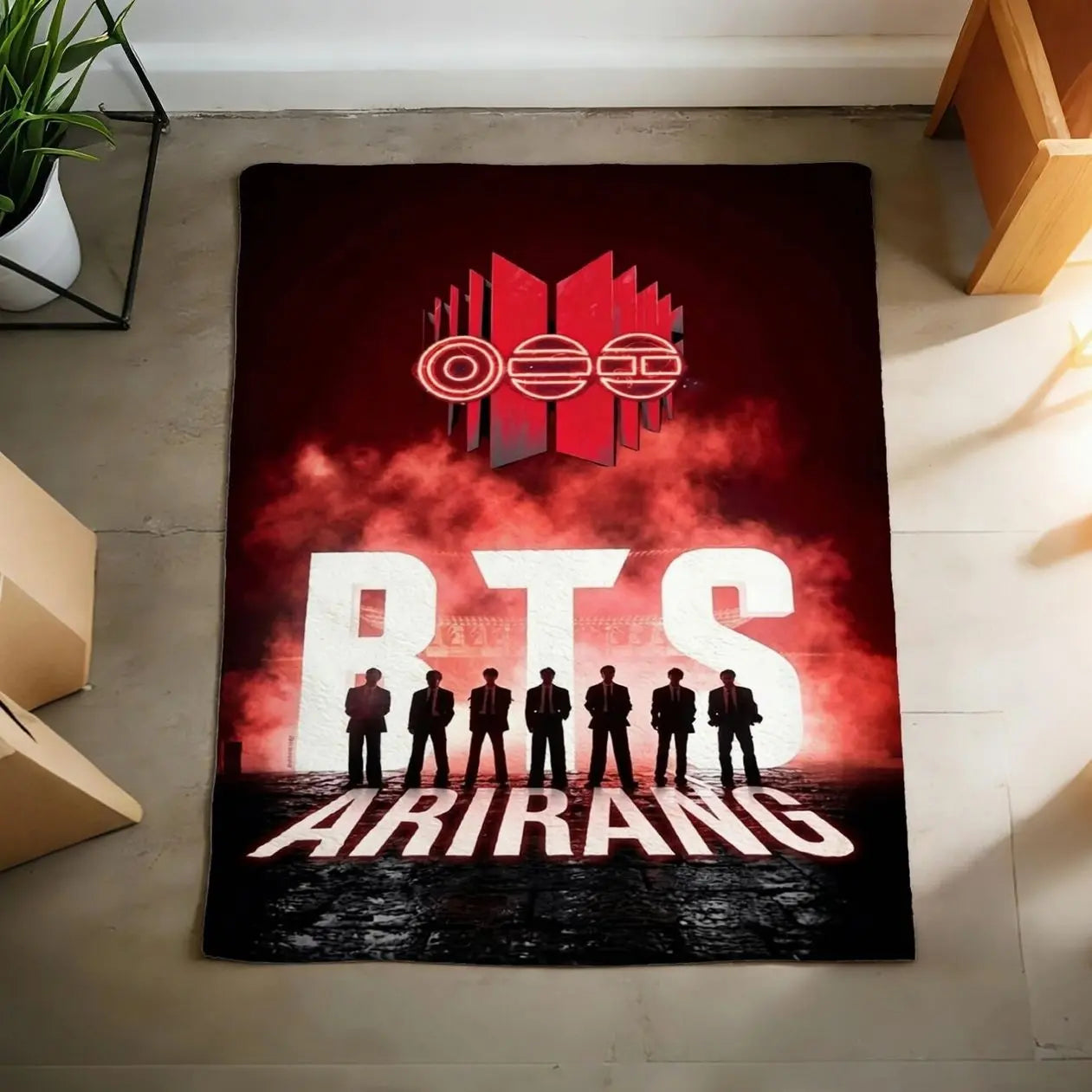 Arirang Blanket Soft Throw, New Album Wouldtour Blanket Soft Throw