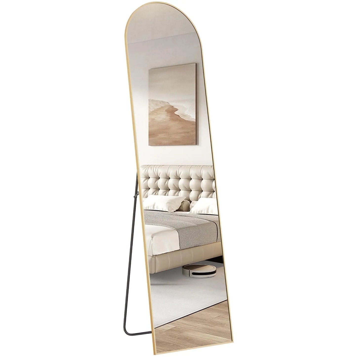 CONCETTA 59"x16" Arched Full-Length Floor Mirror