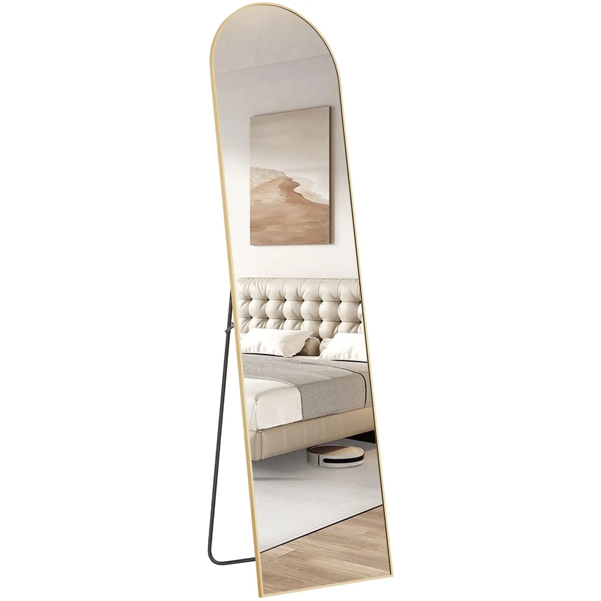 CONCETTA 59"x16" Arched Full-Length Floor Mirror