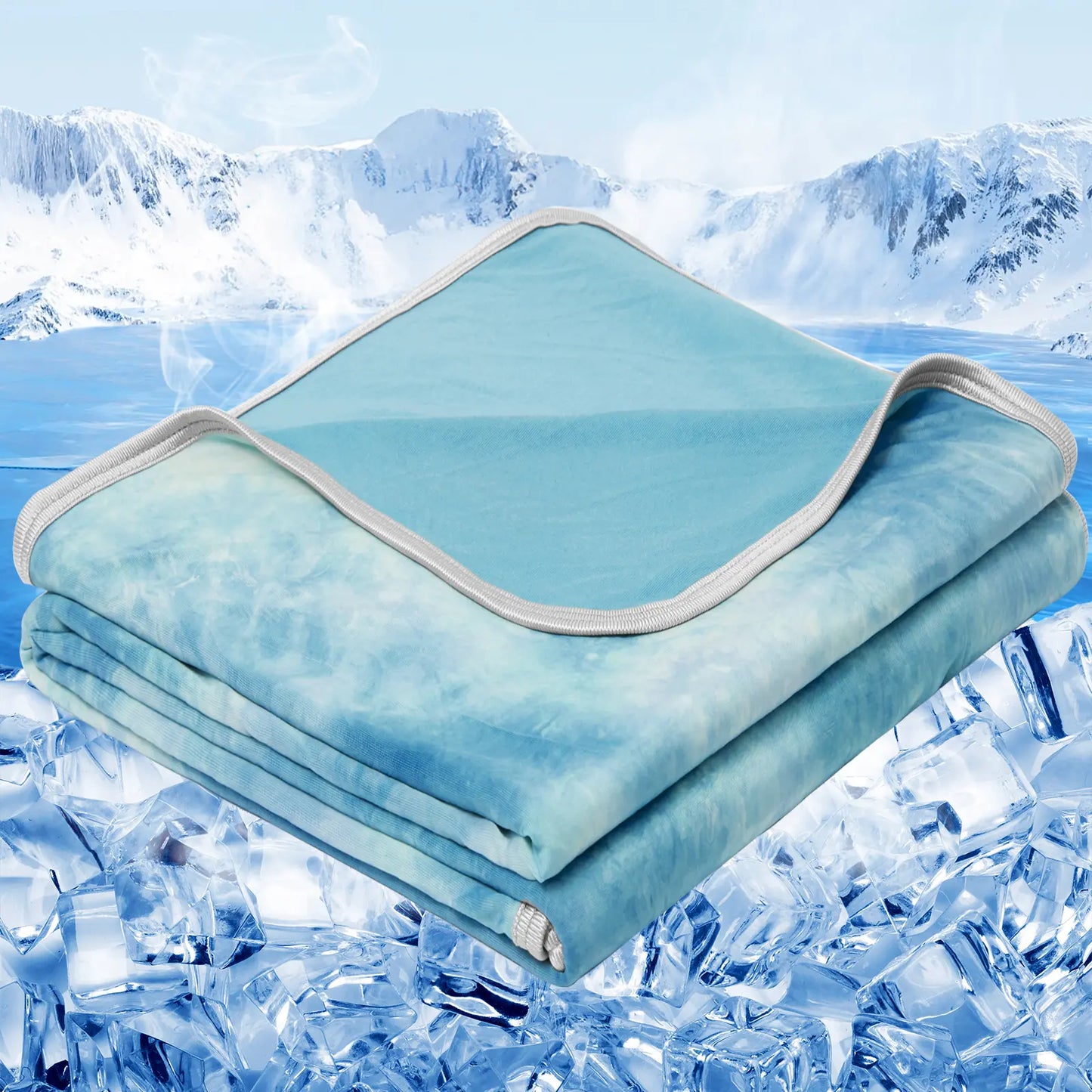 【Memorial Day Deals】Inhand Cooling Blanket Queen Size, Summer Blankets for Hot Sleepers & Night Sweat, Thin Blanket Cold Cool Lightweight Cooling Blanket for Couch Bed,Breathable Cooling Blanket,Light Blanket for Hot Sleepers,Comfy Bedding,Gift for Summer
