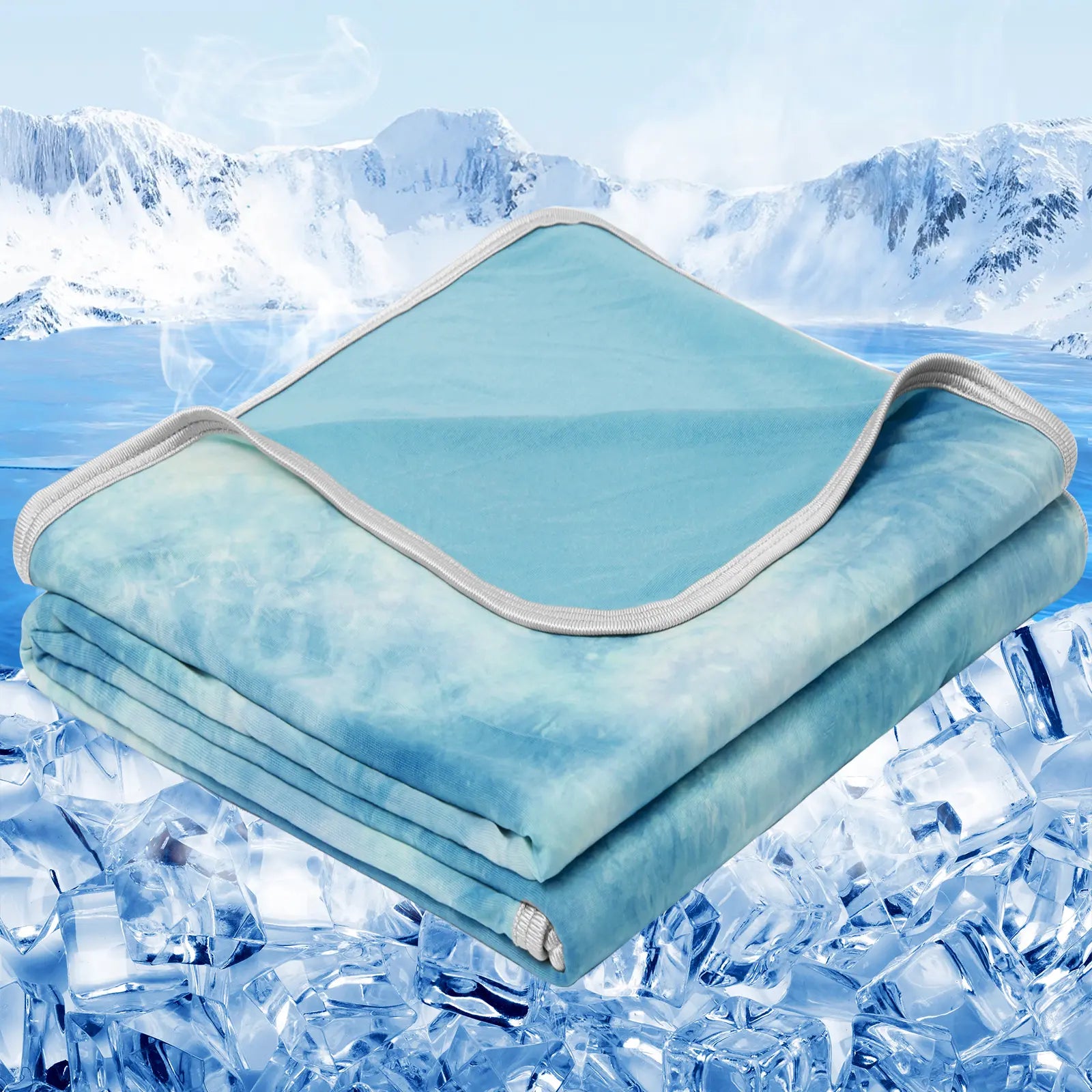 【Memorial Day Deals】Inhand Cooling Blanket Queen Size, Summer Blankets for Hot Sleepers & Night Sweat, Thin Blanket Cold Cool Lightweight Cooling Blanket for Couch Bed,Breathable Cooling Blanket,Light Blanket for Hot Sleepers,Comfy Bedding,Gift for Summer
