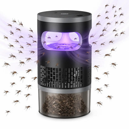Indoor Insect Trap - Advanced Suction and UV Light Technology for Mosquitoes, Fruit Flies, Gnats, and Moths - Silent Non-Zapper Solution for Home Use