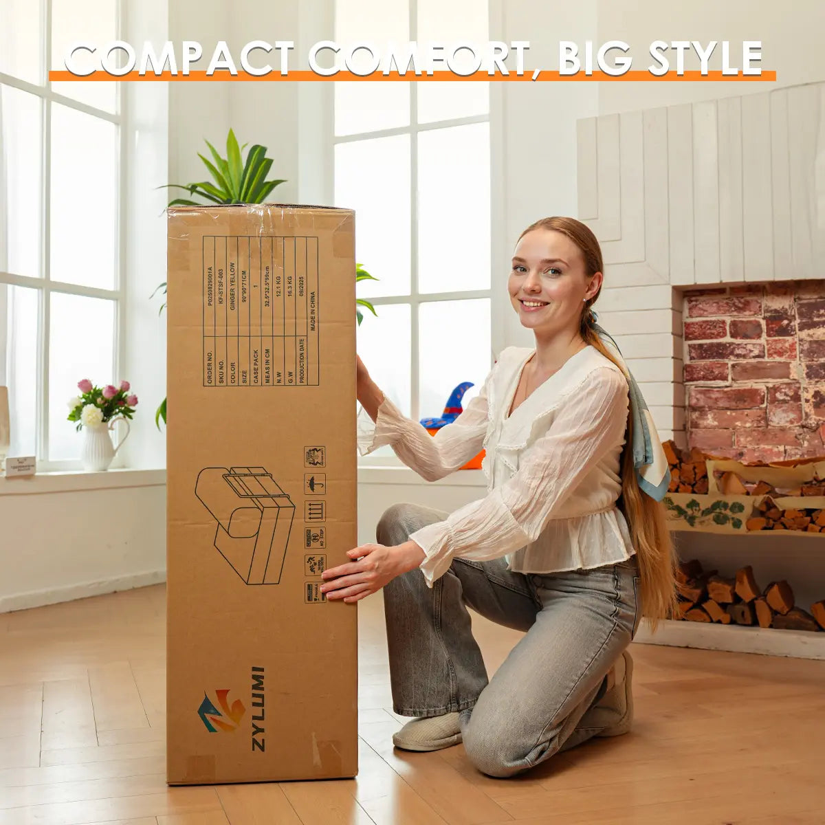 Apartment Must-Have: Foldable Sofa Bed. Memory Foam Mattress & Easy Setup