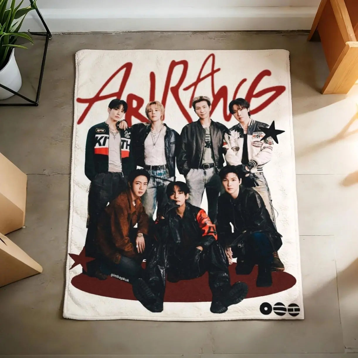 Arirang Blanket Soft Throw, New Album Wouldtour Blanket Soft Throw