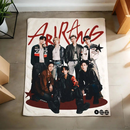 Arirang Blanket Soft Throw, New Album Wouldtour Blanket Soft Throw