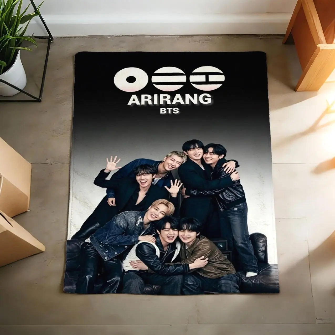 Arirang Blanket Soft Throw, New Album Wouldtour Blanket Soft Throw
