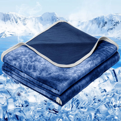 【Memorial Day Deals】Inhand Cooling Blanket Queen Size, Summer Blankets for Hot Sleepers & Night Sweat, Thin Blanket Cold Cool Lightweight Cooling Blanket for Couch Bed,Breathable Cooling Blanket,Light Blanket for Hot Sleepers,Comfy Bedding,Gift for Summer