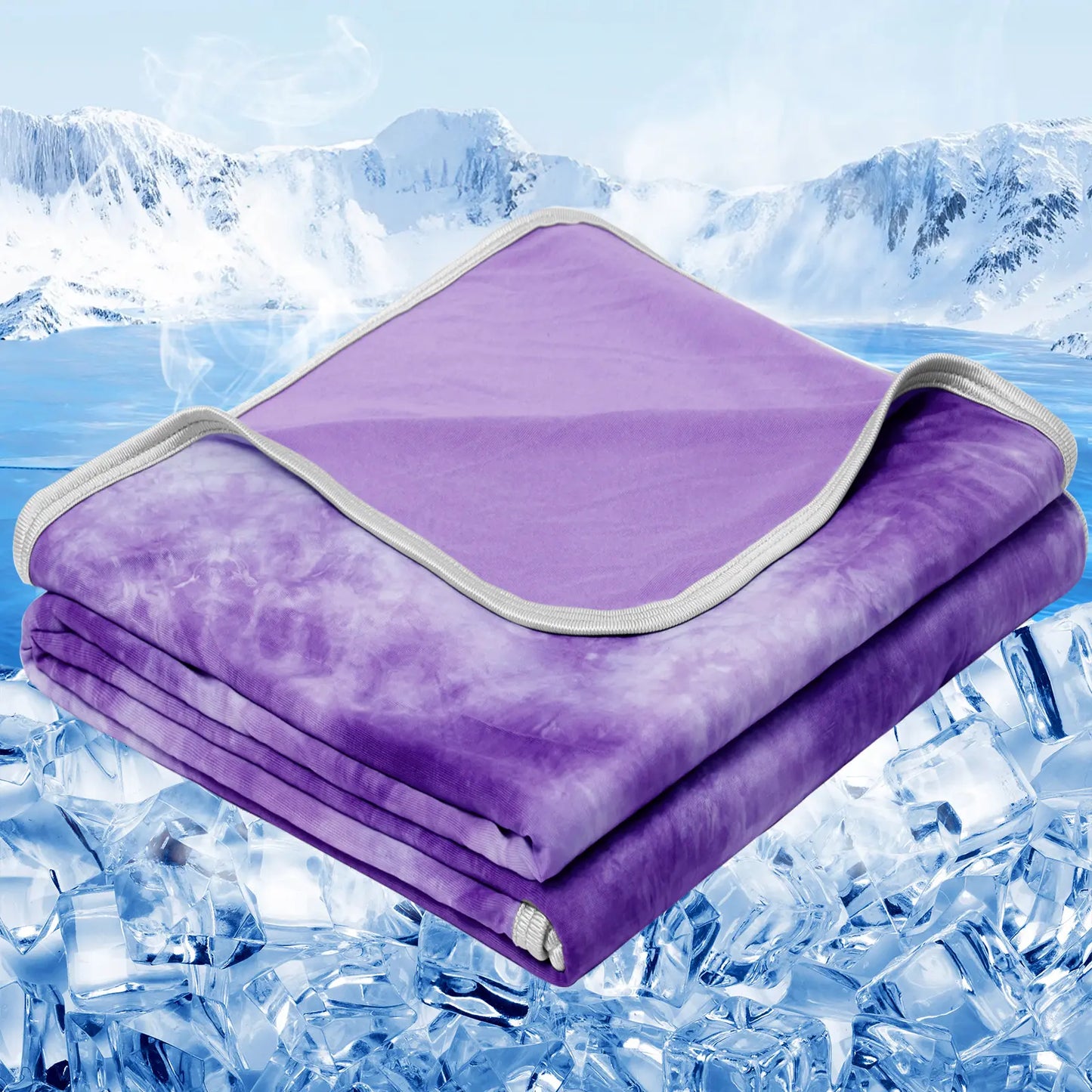 【Memorial Day Deals】Inhand Cooling Blanket Queen Size, Summer Blankets for Hot Sleepers & Night Sweat, Thin Blanket Cold Cool Lightweight Cooling Blanket for Couch Bed,Breathable Cooling Blanket,Light Blanket for Hot Sleepers,Comfy Bedding,Gift for Summer