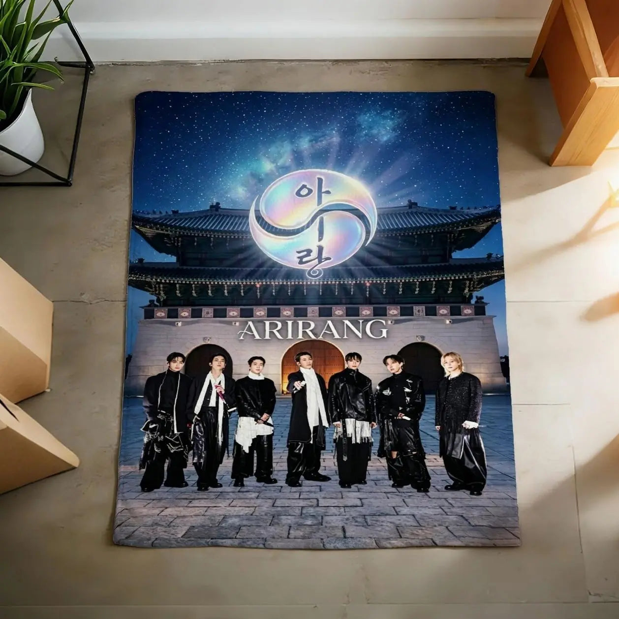 Arirang Blanket Soft Throw, New Album Wouldtour Blanket Soft Throw