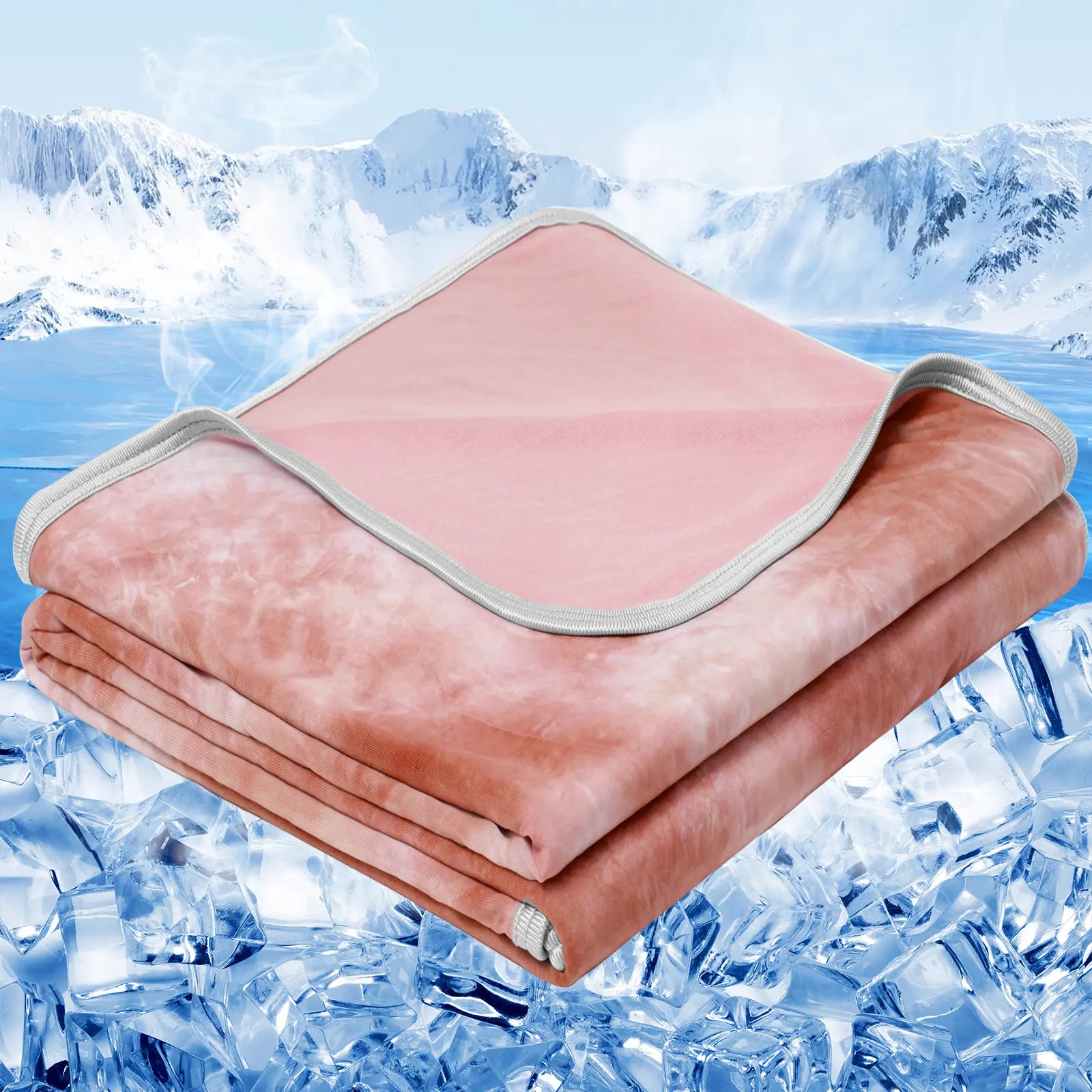 【Memorial Day Deals】Inhand Cooling Blanket Queen Size, Summer Blankets for Hot Sleepers & Night Sweat, Thin Blanket Cold Cool Lightweight Cooling Blanket for Couch Bed,Breathable Cooling Blanket,Light Blanket for Hot Sleepers,Comfy Bedding,Gift for Summer