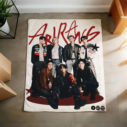 Arirang Blanket Soft Throw, New Album Wouldtour Blanket Soft Throw
