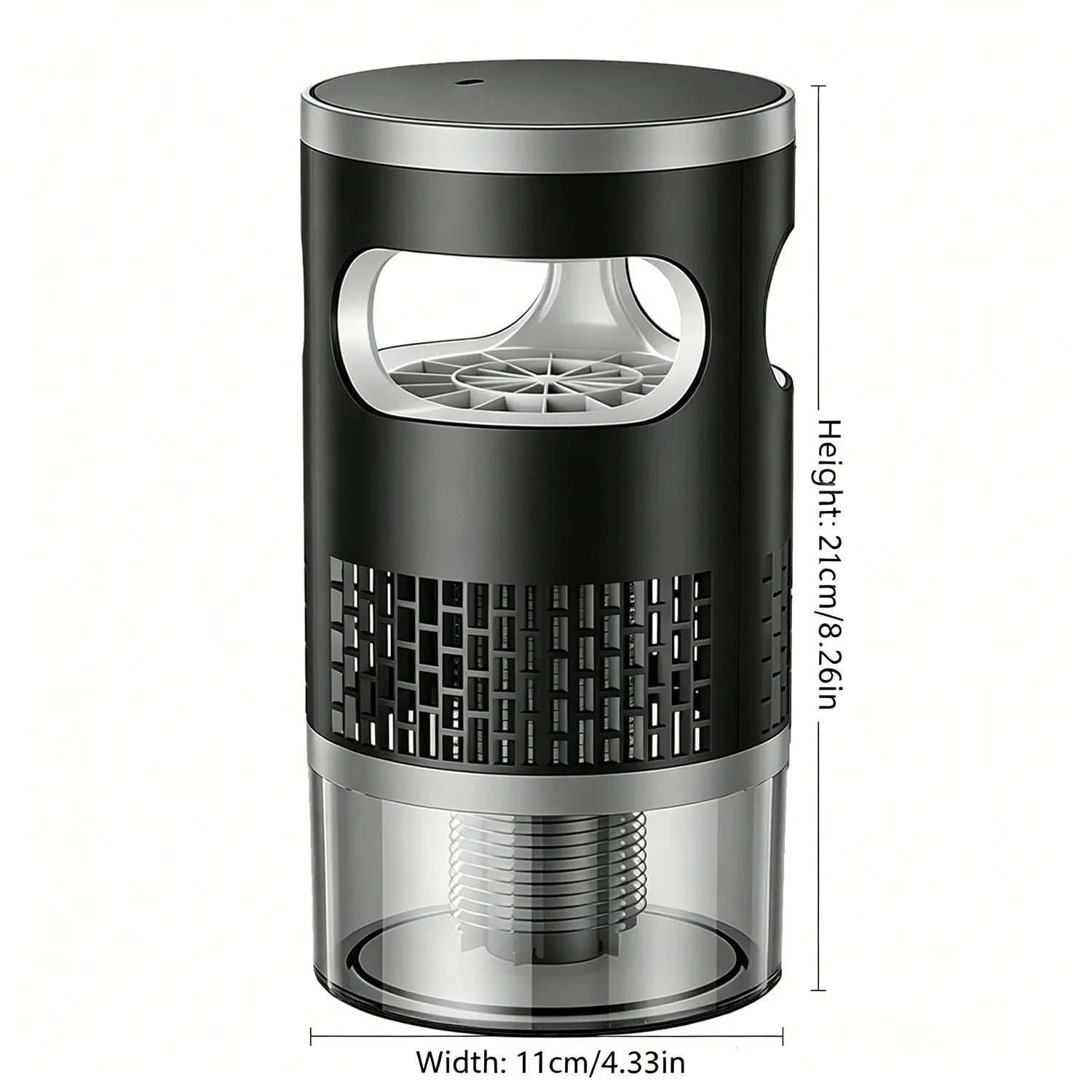 2026 Upgraded Indoor Plug-In Bug Zapper – UV Light & Suction Flying Insect Trap, Ultra-Quiet Design ，Electric Mosquito Killer, Fly Trap & Gnat Catcher for Bedroom, Kitchen, Indoor Plants & Home