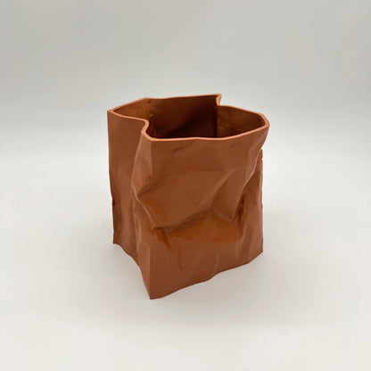 Crush Bag Plant Pot