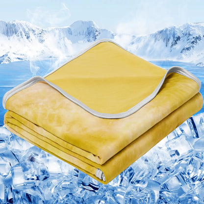 【Memorial Day Deals】Inhand Cooling Blanket Queen Size, Summer Blankets for Hot Sleepers & Night Sweat, Thin Blanket Cold Cool Lightweight Cooling Blanket for Couch Bed,Breathable Cooling Blanket,Light Blanket for Hot Sleepers,Comfy Bedding,Gift for Summer