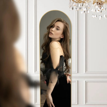 CONCETTA 59"x16" Arched Full-Length Floor Mirror