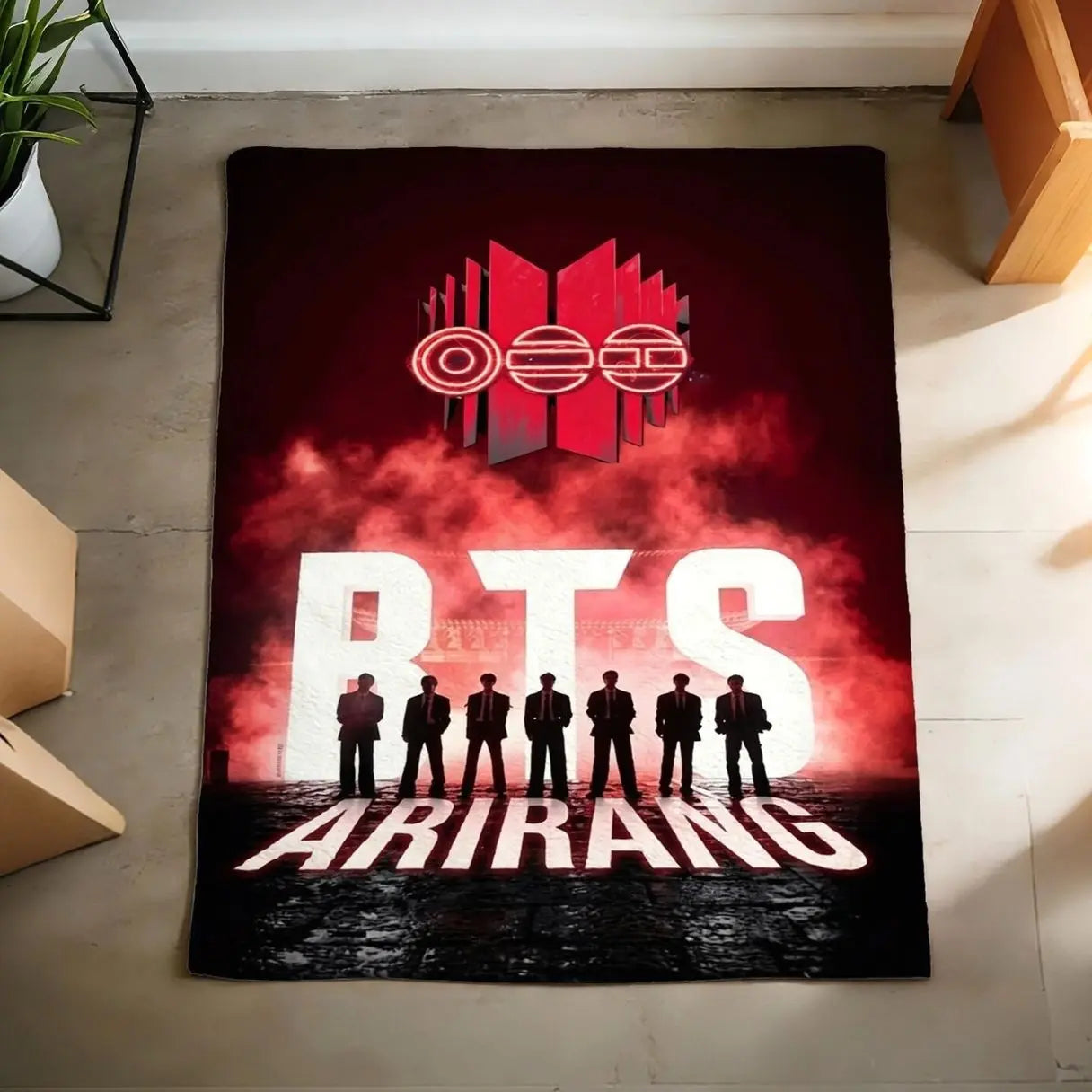 Arirang Blanket Soft Throw, New Album Wouldtour Blanket Soft Throw