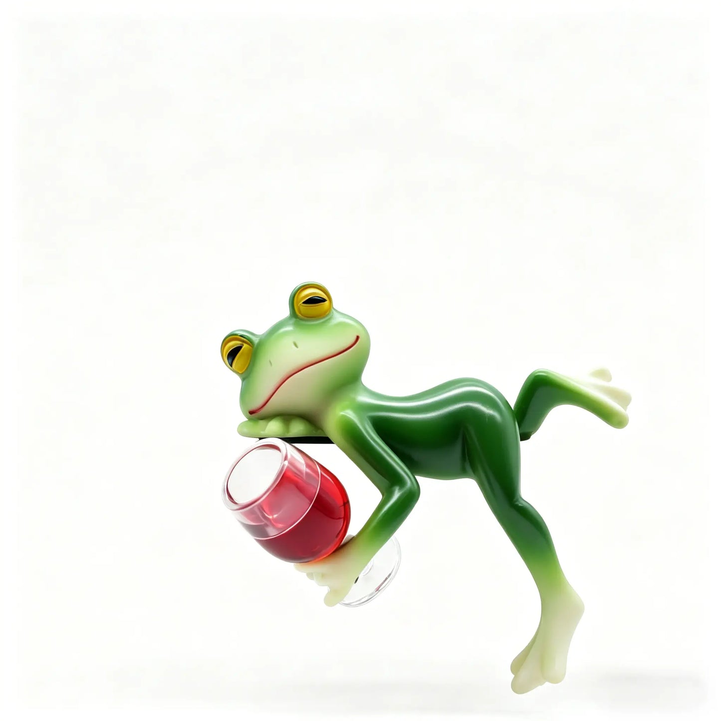 Funny Frog Garden Decor Adorable Lawn Ornament for Yard & Garden Perfect Outdoor Gift for Women Who Love Plants Durable Weather Resistant Flower Pot Figurine,Summervibes