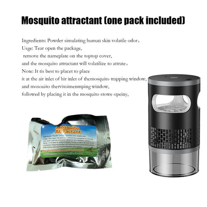 Indoor Insect Trap - Advanced Suction and UV Light Technology for Mosquitoes, Fruit Flies, Gnats, and Moths - Silent Non-Zapper Solution for Home Use